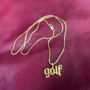 Golf Wang Olde Gold Necklace